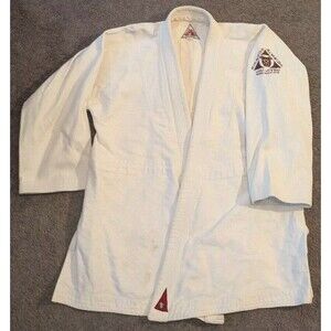 Ricardo Almeida Renzo Gracie Team Jiu Jitsu BJJ Gi White Men's A2